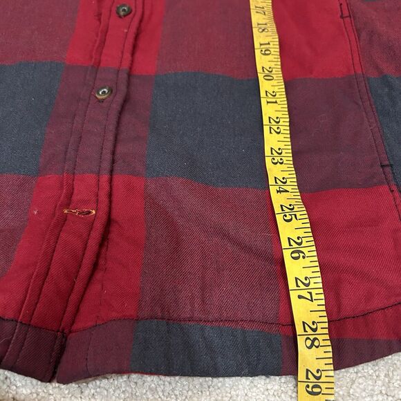 Carhartt Shirt Youth XL Fleece Lined Plaid Flannel Button Shacket - Picture 5 of 6